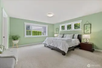 your primary "owners" suite...