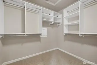 primary walk-in closet