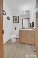 Powder Room on the main floor