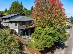 Aspire to an elevated lifestyle and relish the view from this 3bdrn/2ba Northwest  Contemporary home perched, conveniently on Tumwater Hill.