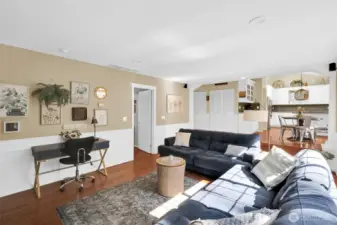 Generous main living room ideal for gatherings.