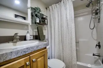 BATHROOM WITH BATHTUB