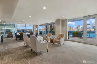 18 floor floor private residents lounge