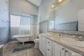 Upstairs bathroom