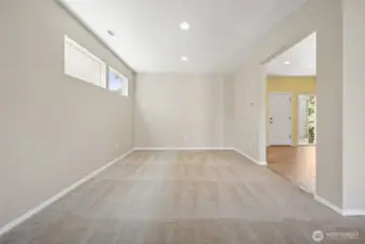 Another view of dining room.