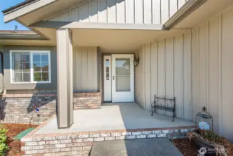Covered Entry Porch