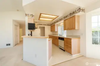 Walk-in Pantry Closet just off the Kitchen