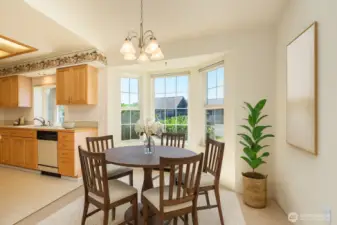 Virtually Staged Dining