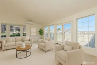Virtually Staged Great Room