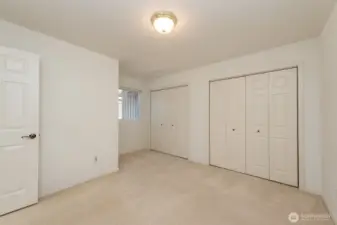 Bedroom 3 with Double Closets