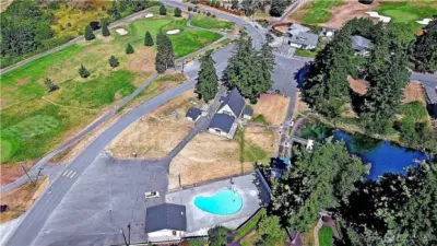 One of 2 Outdoor Pools, Chalet and Gathering Spot~