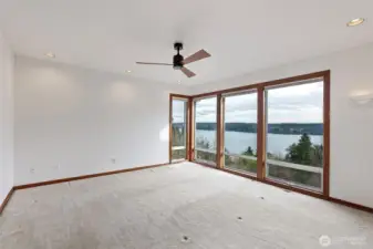 The main floor Primary with more views.