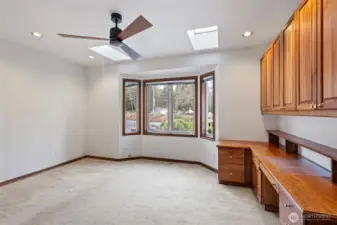 Main floor office space.