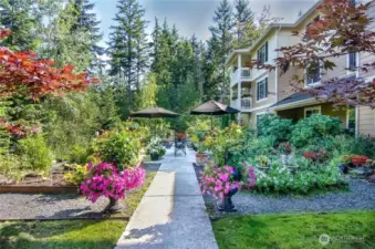 Community gathering area.