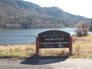 Stocked Pond is a reservoir for Riffe Lake