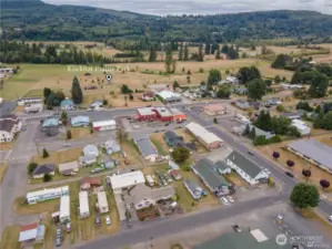 Small town of Mossyrock, with all the basics availble