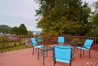 Morning Coffee On The Deck? With Peek A Boo View of Puget Sound and Vashon Island