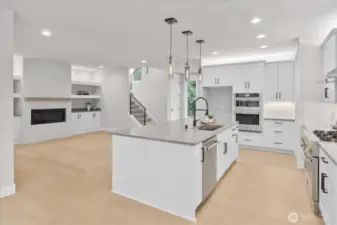 Main Level: Kitchen / Living