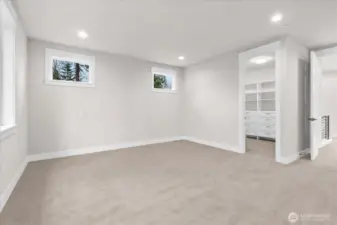 Upper Level: Primary Suite Bedroom