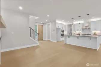 Main Level: Living / Kitchen