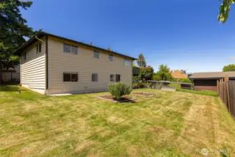Spacious Back yard