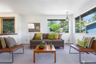 Living Room facing west