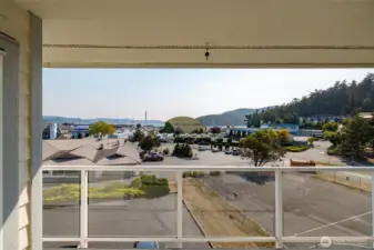 View from the deck
