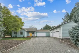 Tucked away on a little over a 1/2 Acre. This home has it all-privacy, prlenty of parking, fenced backyard, a shop, plus a 2-car attached garage, a seperate studio/bonus room attached to the other side of the garage and completely seperate from the main house. Thoughtful details throughout the property make it a wonderful residence.