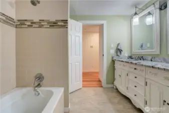 Main floor full bath