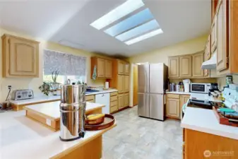 Spacious kitchen