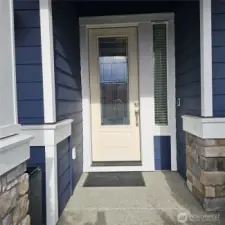 Entrance of the house 9527 Bowthorpe St SE Lacey