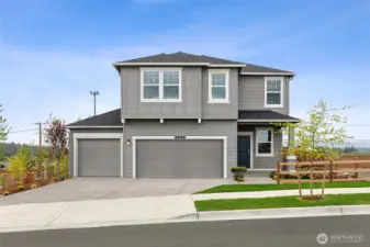 Welcome to Harrison Court in North Bend by D.R Horton! The Bridgewater plan features 5 bedrooms, 2.75 baths and a rare 3 car garage! Photos are for representational purposes only.  Actual home is under construction and finishes; elevation and paint colors may vary.