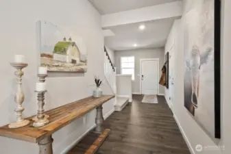 Photo rendering is representational. Actual home is under construction and finishes, elevation, and paint colors may vary. See site agent for details.