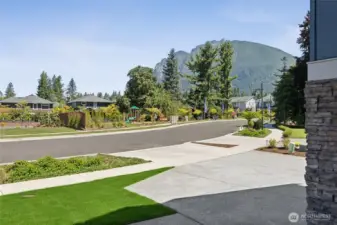 Mt Si views abound from the community! Picture taken from neighboring home. View vary per lot. See site agent for details.