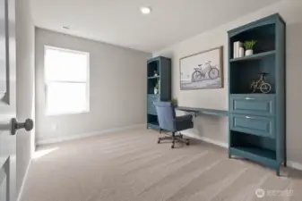 Photo rendering is representational. Actual home is under construction and finishes, elevation, and paint colors may vary. See site agent for details.