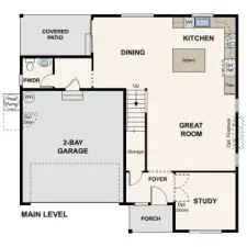 main floor rendering