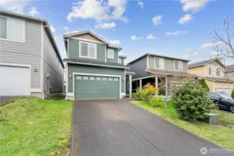 Home is nestled in the desirable quiet community of Hanson's Estates.