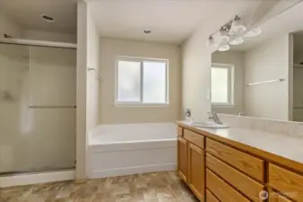 Primary bath.