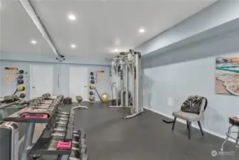 fitness room