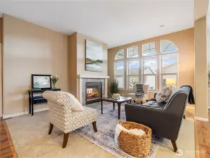 Abundant windows & skylights flood the home with natural light.
