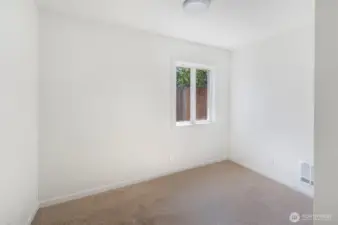 New carpet, paint and lighting.