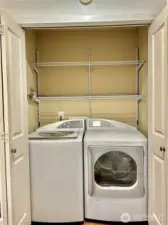 in-unit washing and dryer