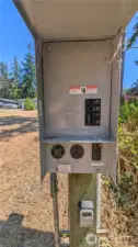 110, 30 & 50 amp RV connections