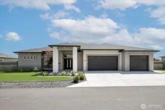 3+ car garage with EV charger