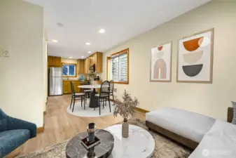 Open Concept living perfect for entertaining.