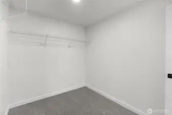 Master closet