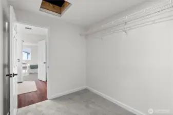 Master closet