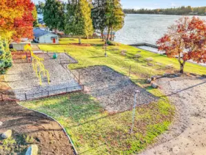 I forgot to add the volleyball net!