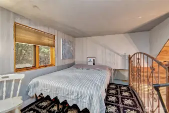 Lofted Sleeping Area