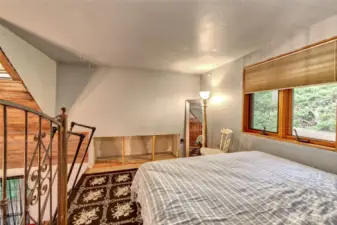 Lofted Sleeping Area